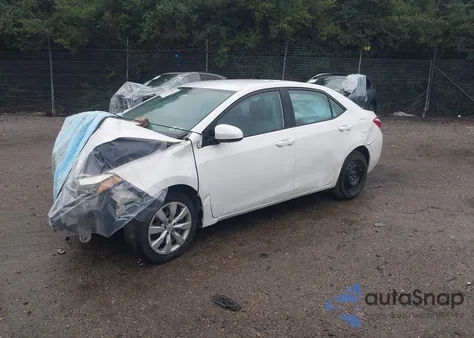 2016 Toyota Corolla Le from USA, damaged, VIN 2T1BURHE7GC667682